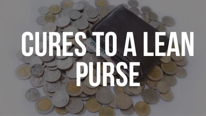 7 cures to a lean purse